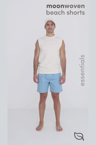 M Moon Beach Shorts - Midnight